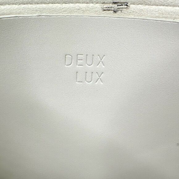 Deux Lux Aquarius Pouch - Ecru - 12” x 9” - Picture 4 of 5